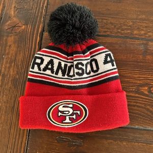 San Francisco 49ers kids beanie